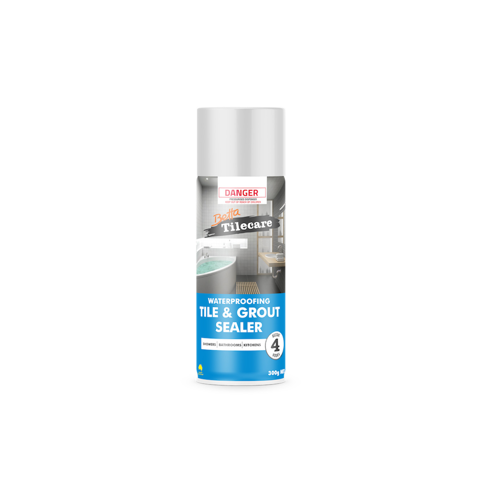 Betta TileCare 300g Aerosol Tile And Grout Sealer