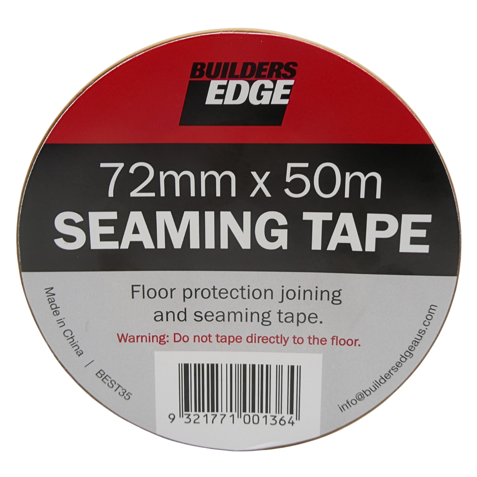 Builders Edge 72mm x 50m Seaming Tape