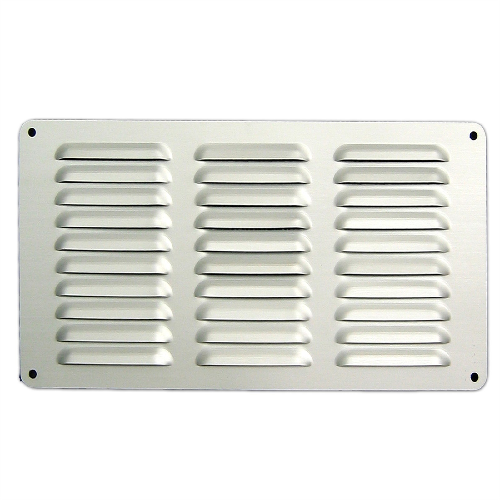 Haron 300 x 150mm Silver Aluminium Pressed Wall Vent