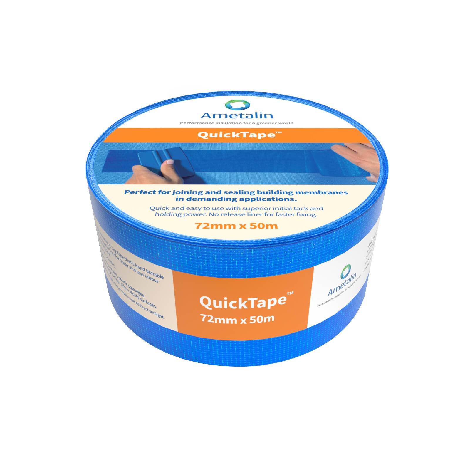 Ametalin 72mm x 50m QuickTape