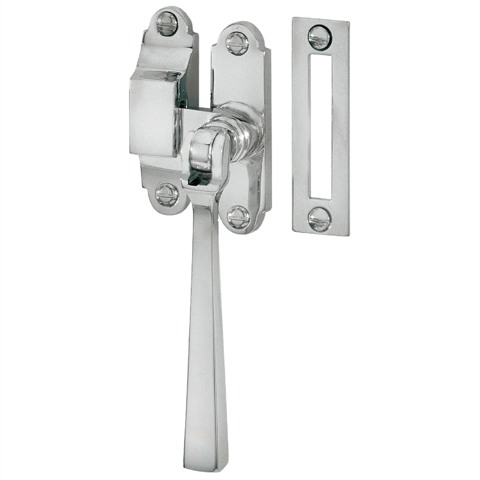 Delf Architectural 40 x 100mm Satin Chrome Square Casement Fastener