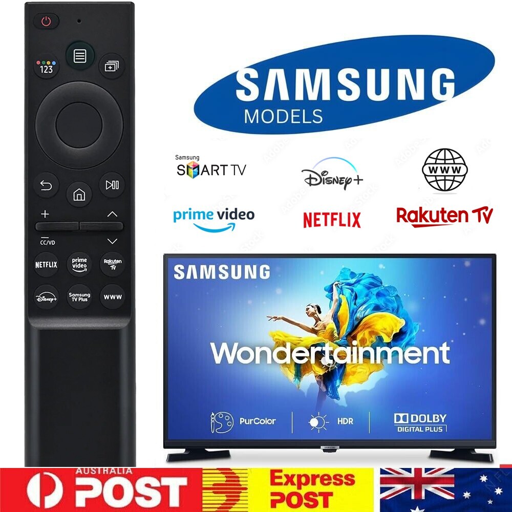 Universal Samsung Smart TV Remote Control Replacement LED LCD QLED UHD 4K 5-10