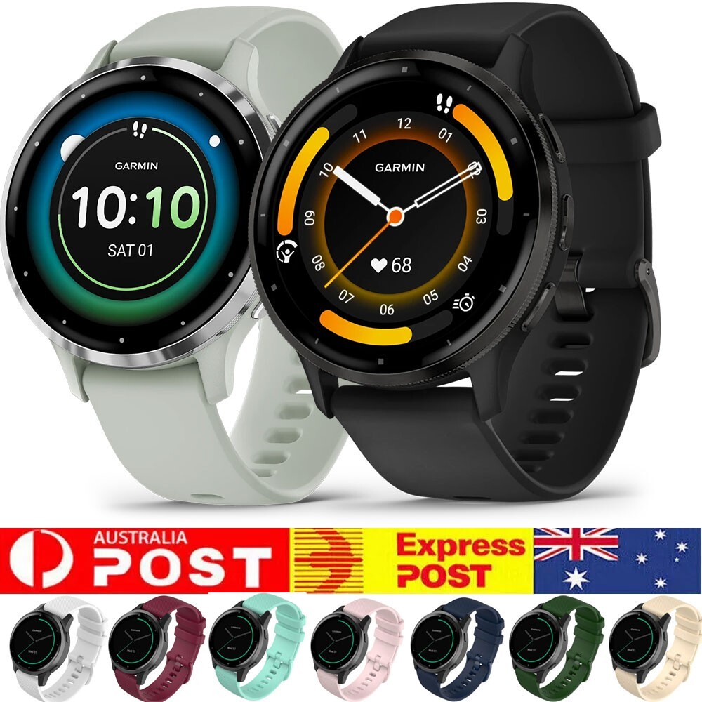 For Garmin Quick Release Band 22mm Silicone 130-205 Wrist Forerunner 255 Venu 3