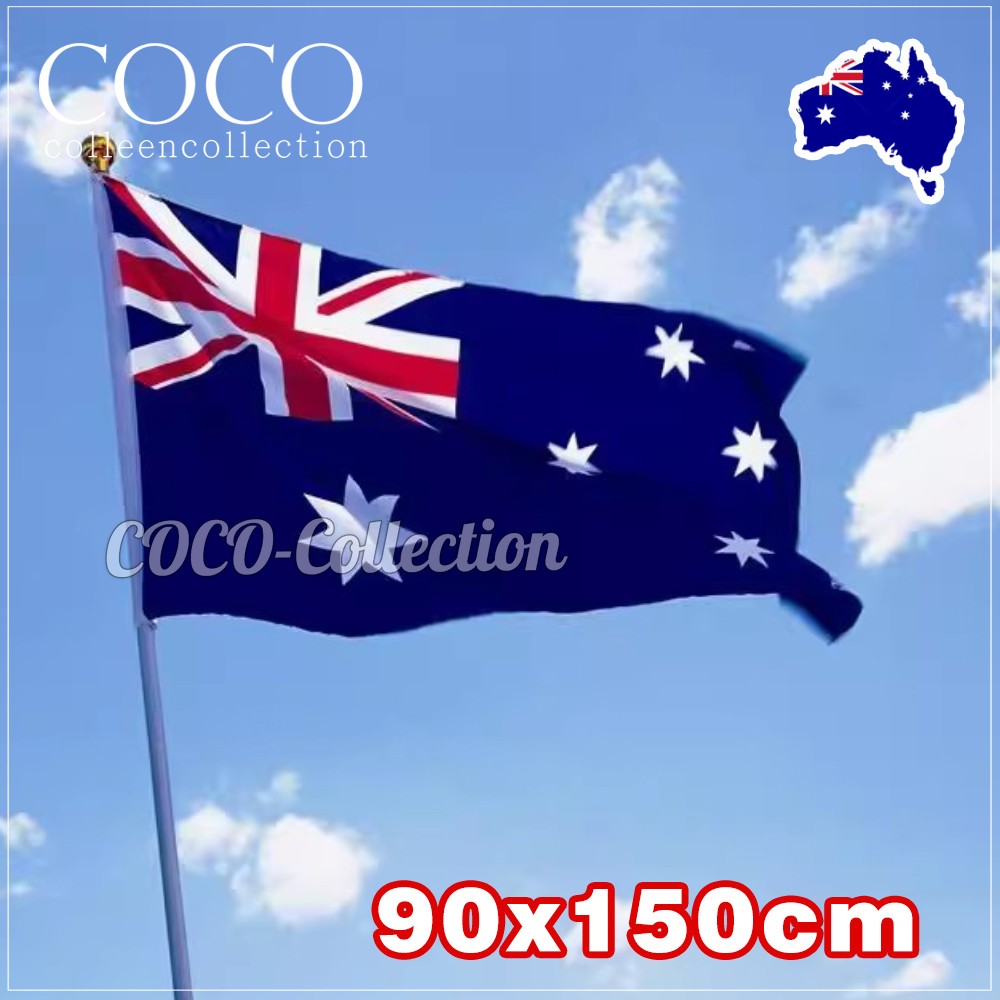 Australian Flag 90cm x 150cm Large House Banner Heavy Duty 100 Polyester OZ