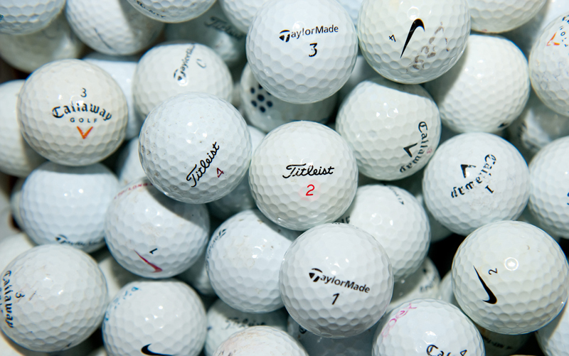 100 Mixed Titleist Callaway NIKE Taylormade Golf Balls Practice Grade