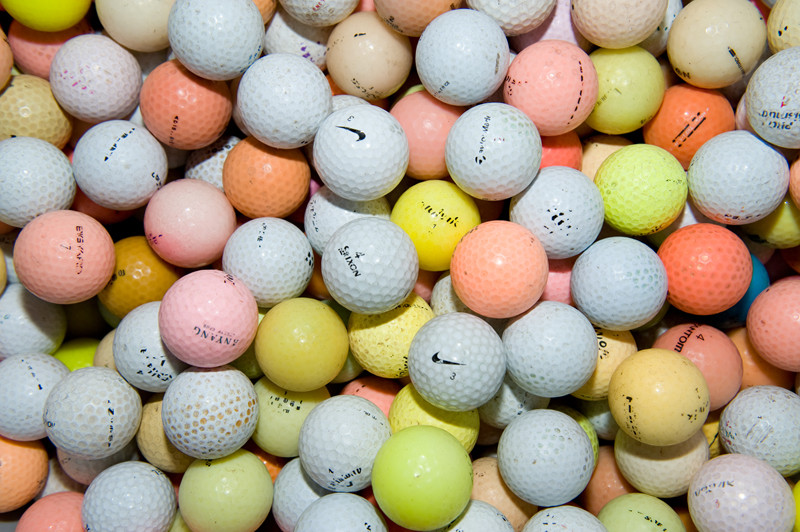 100 Mixed Golf Balls Practice Grade Titleist Nike Callaway Taylormade Range