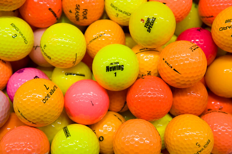 100 Mixed Colour Golf Balls MINT & Near Mint Grade Golf Clubs Equipment