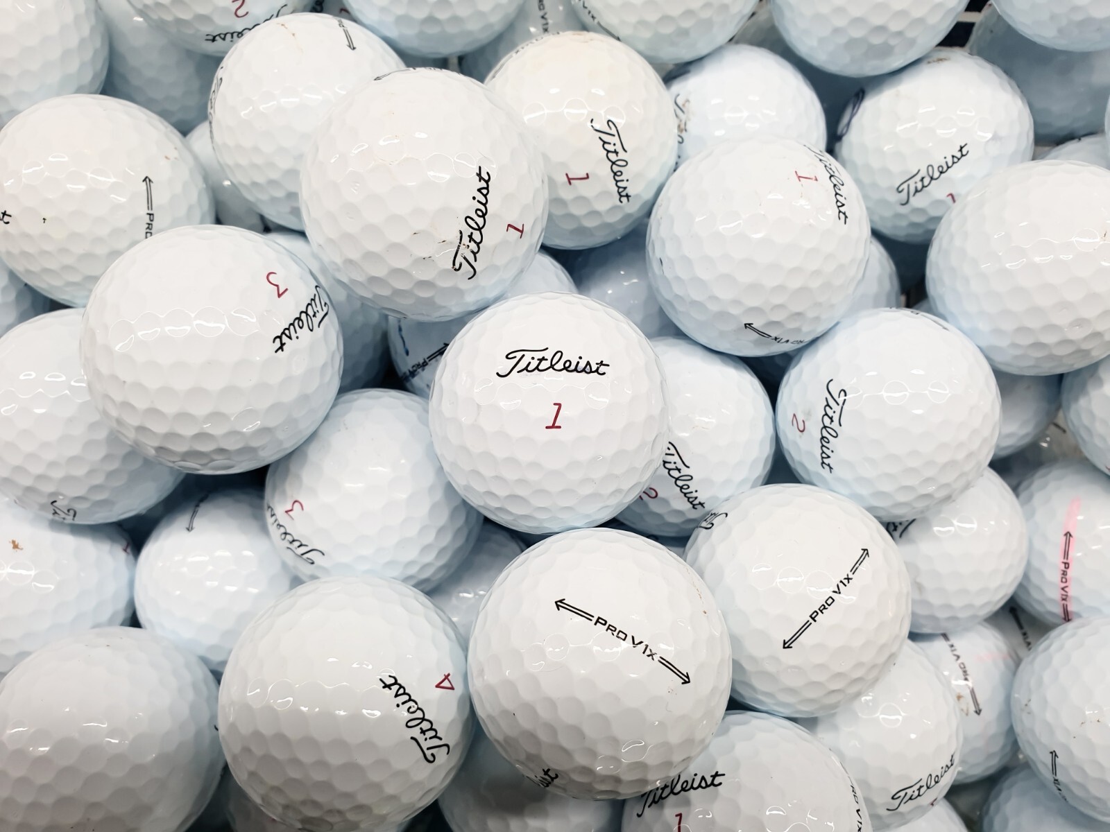 10 Titleist Pro V1X 2022 Latest Model Golf Balls AAA / Standard Grade