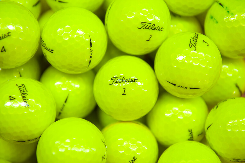 Titleist AVX Yellow Golf Balls 1 Dozen 12 AAA / Standard Grade