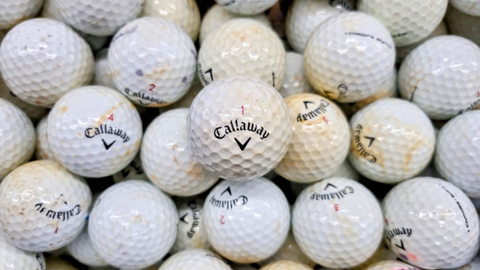 50 Callaway Chrome Soft Golf Balls Golf Sporting Goods