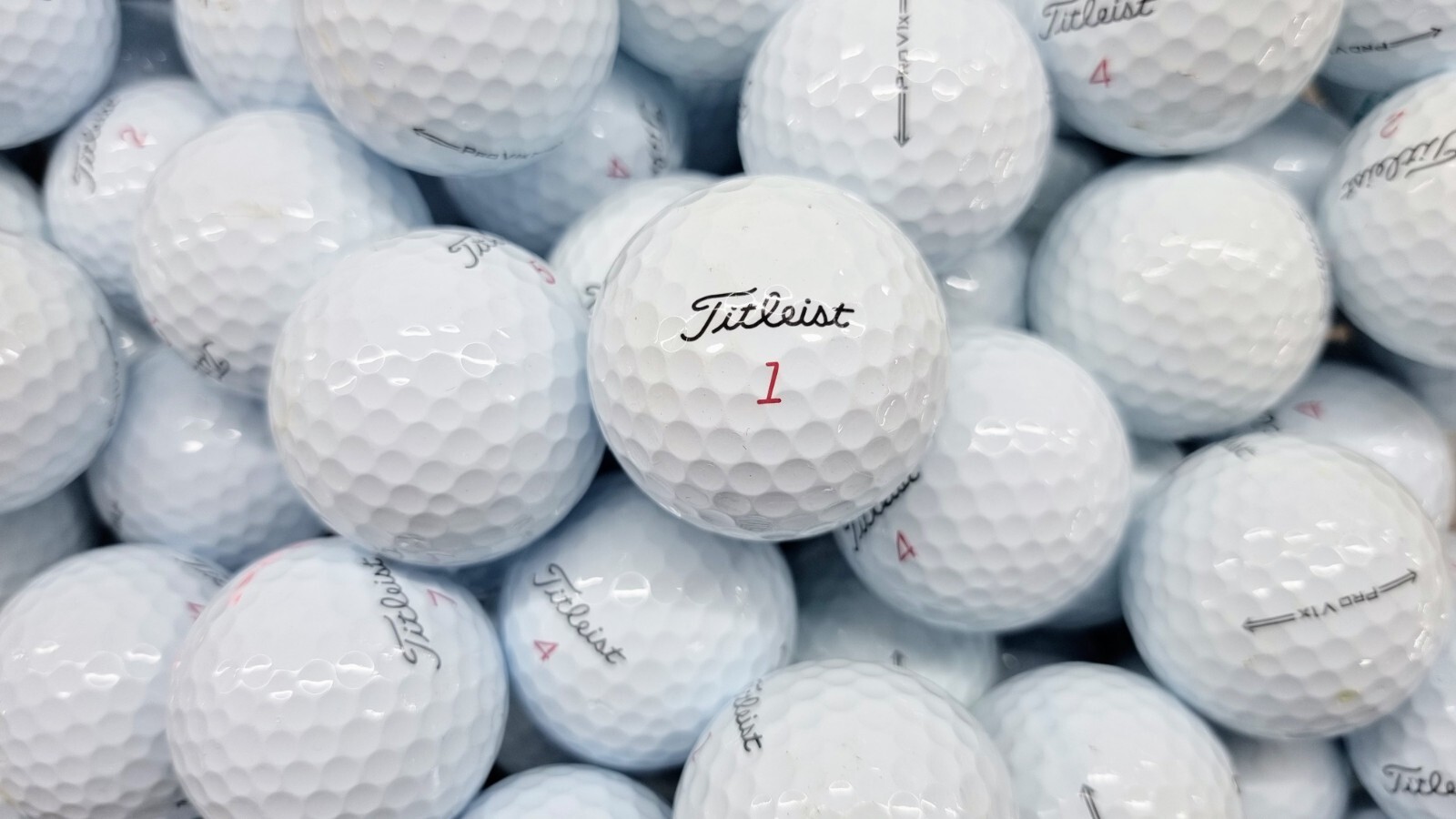 30 Titleist Pro V1X 2022 Model Mint Near Mint Grade Golf Balls