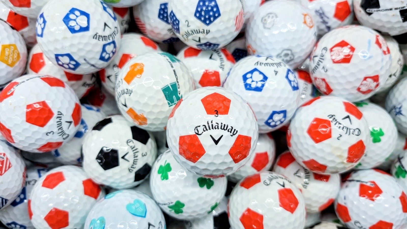 50 Callaway Chrome Soft TRUVIS Golf Balls Golf Clubs & Equipment