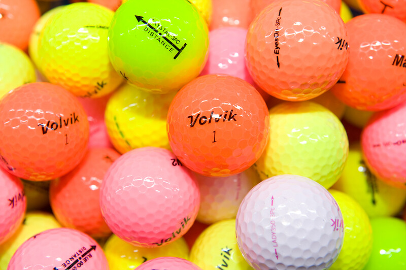 20 Volvik Colour Golf Balls Mint / Near Mint Grade Sporting Goods