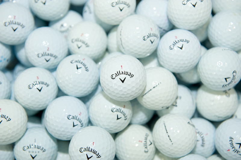 50 Callaway Chrome Soft Golf Balls AAA Standard Grade Golf Clubs & Equipment