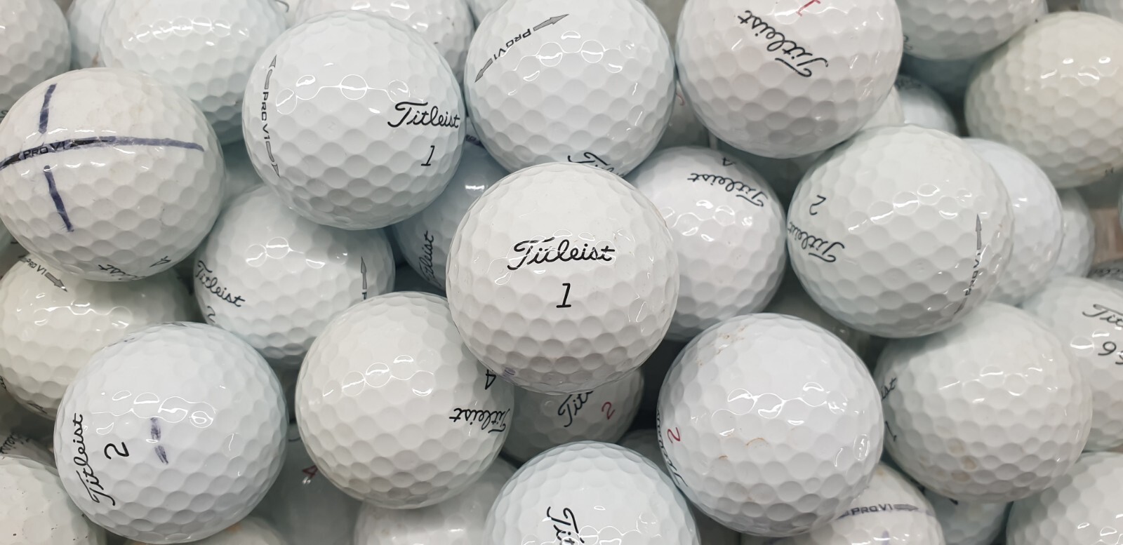 100 Titleist Pro V1 & V1X Golf Balls Golf Clubs & Equipment