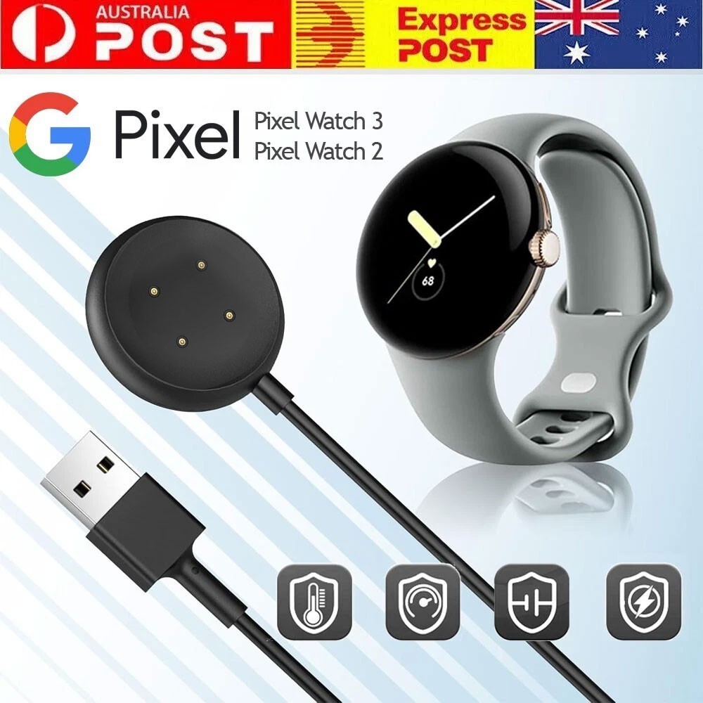 USB-C Charging Cable for Google Pixel Watch 3 Charger Fitbit Versa Sense 4 3.3ft