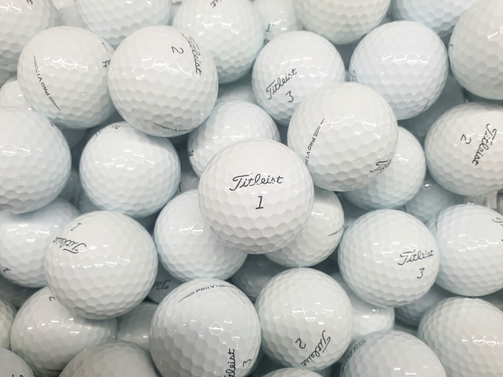 30 Titleist Pro V1 Golf Balls 2020 Year Model Mint Grade