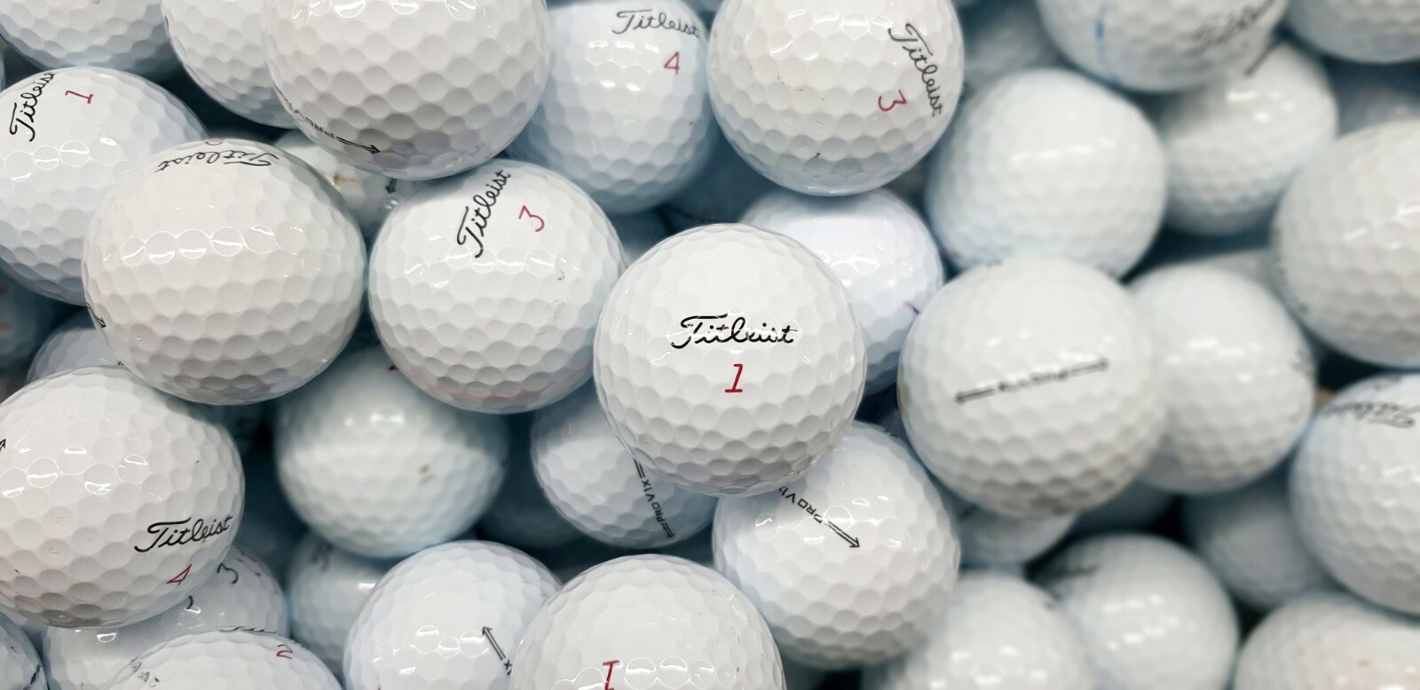 50 Titleist Pro V1X 2022 Year Latest Model Golf Balls
