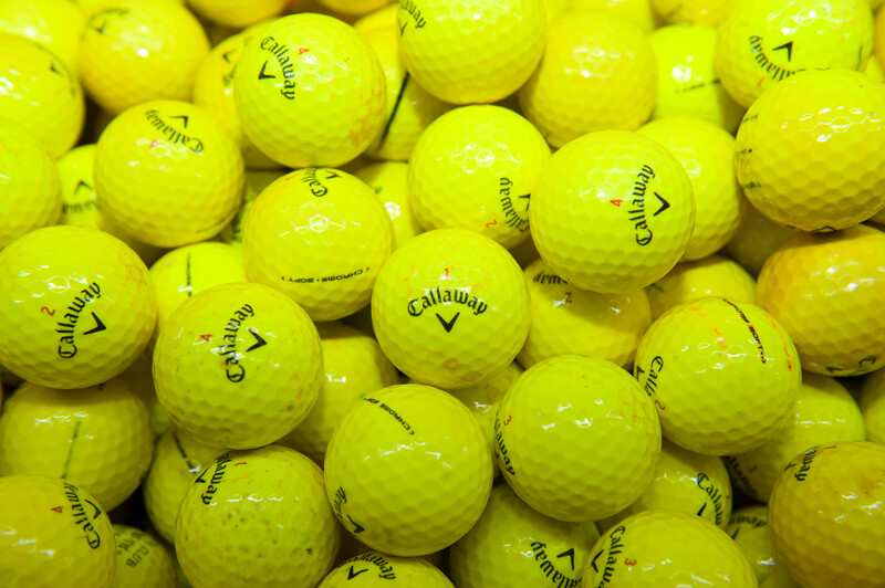 50 Callaway Chrome Soft Yellow Golf Balls Clearance SALE