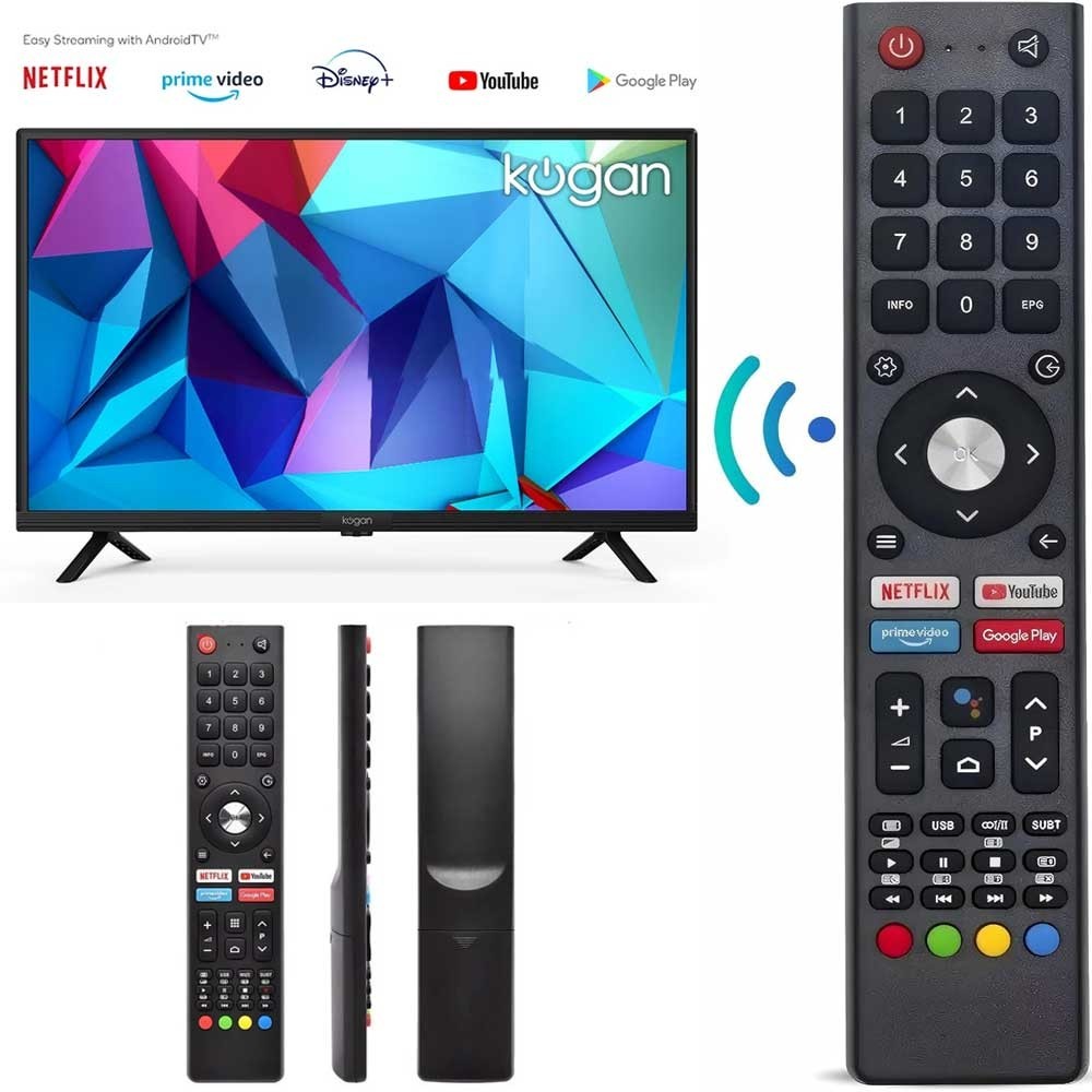Kogan Replacement Remote Control RCKGNTVT006 T006 YDX137-G36 LED 5-10 Wireless