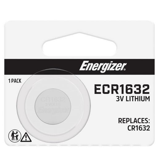 Energizer Lithium Button Battery CR1632 - E303806900 Car Wiring Adapter