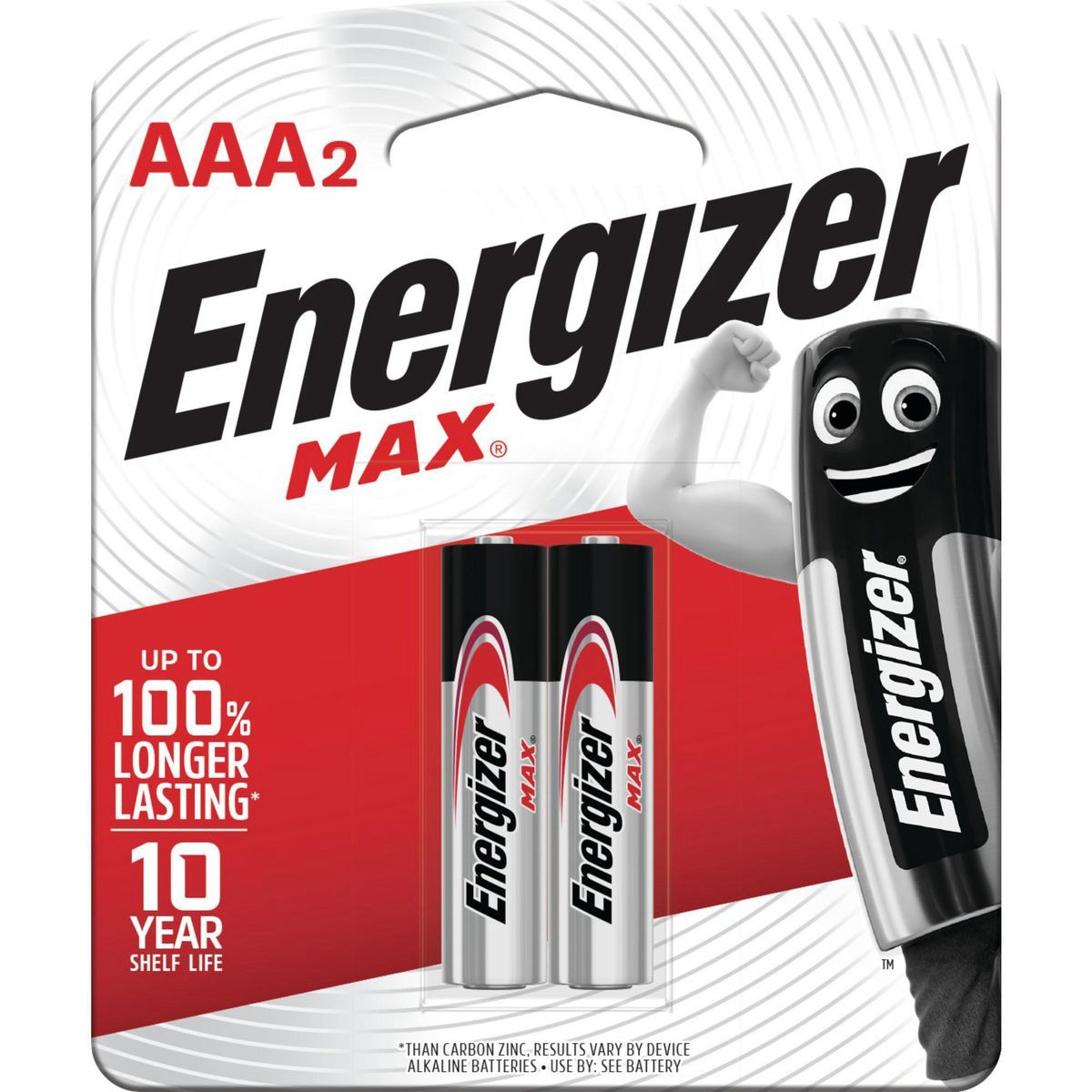 Energizer AAA Battery Max 2Pk - E300577400 Car Wiring Adapter
