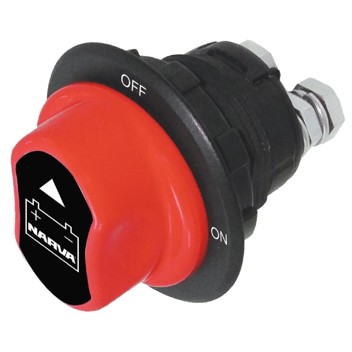Narva Rotary Battery Master / Isolator Switch With Removeable Keyed Knob (Contac