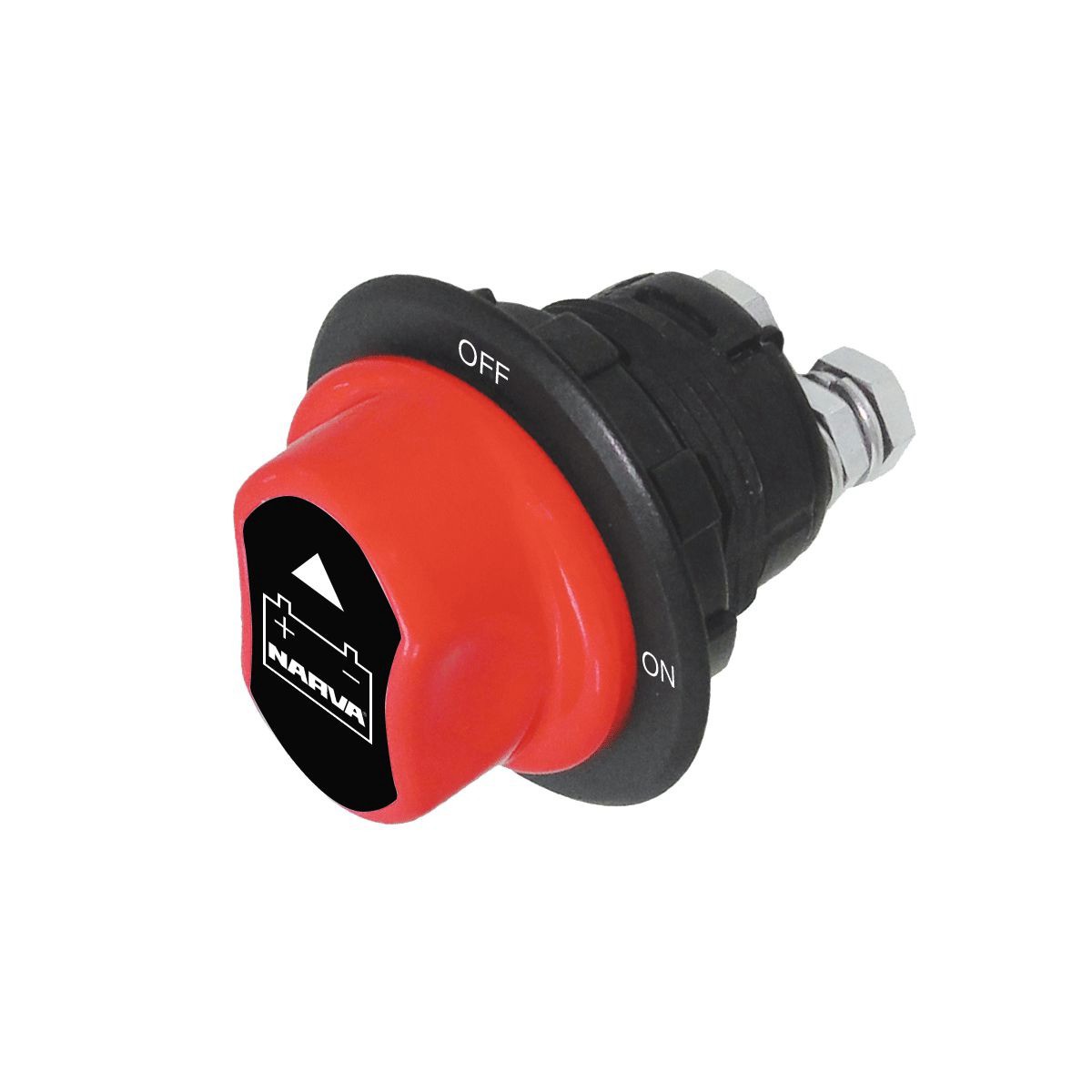 Narva Rotary Battery Master / Isolator Switch With Removeable Keyed Knob (Contac