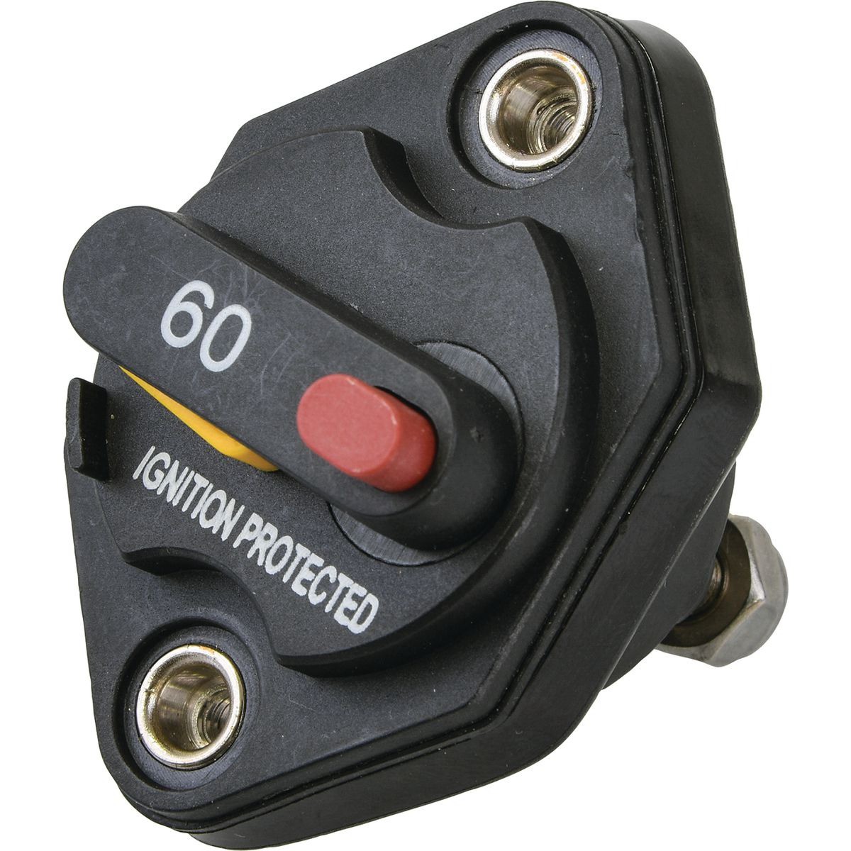 OEX Mini Flush Mount Manual Reset Circuit Breaker 60A - 1 piece - ACX2074 Auto