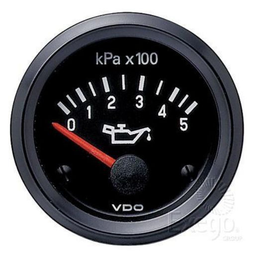 VDO Pressure Gauge Electric 24V (0 - 500 kpa) - 350040016