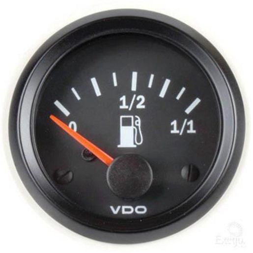 VDO Fuel Gauge 12V 52mm - 301010009 Auto