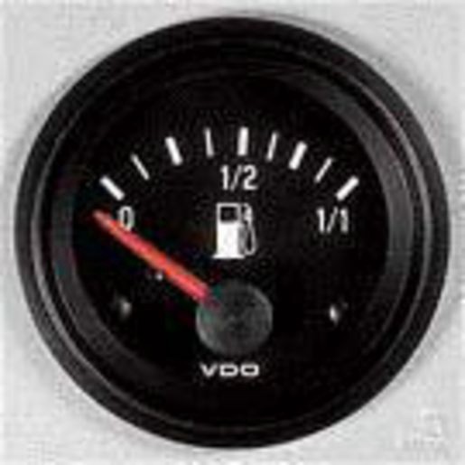 VDO Fuel Gauge 12V 10- 180 Ohms 52mm - 301030001 Auto