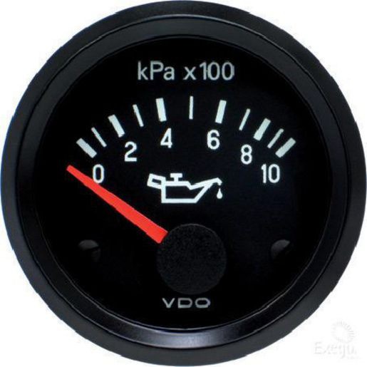 VDO Pressure Gauge Electric 12V (0 - 1000 kpa) - 350010017 Auto
