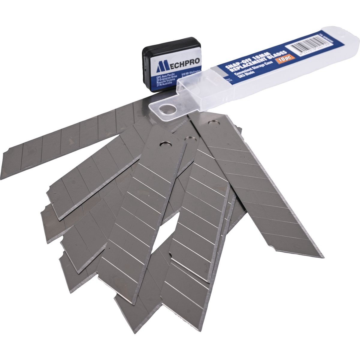 Mechpro 10pc Snap-Off 18mm Replacement Blades – SK5 - MPBUKSOB Workshop Tool