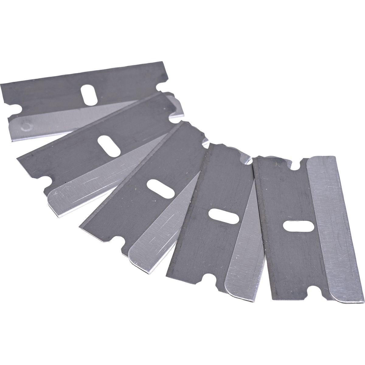 Mechpro Blue Scraper Blades Single Edge 5pc - MPBUKSB Workshop Tool