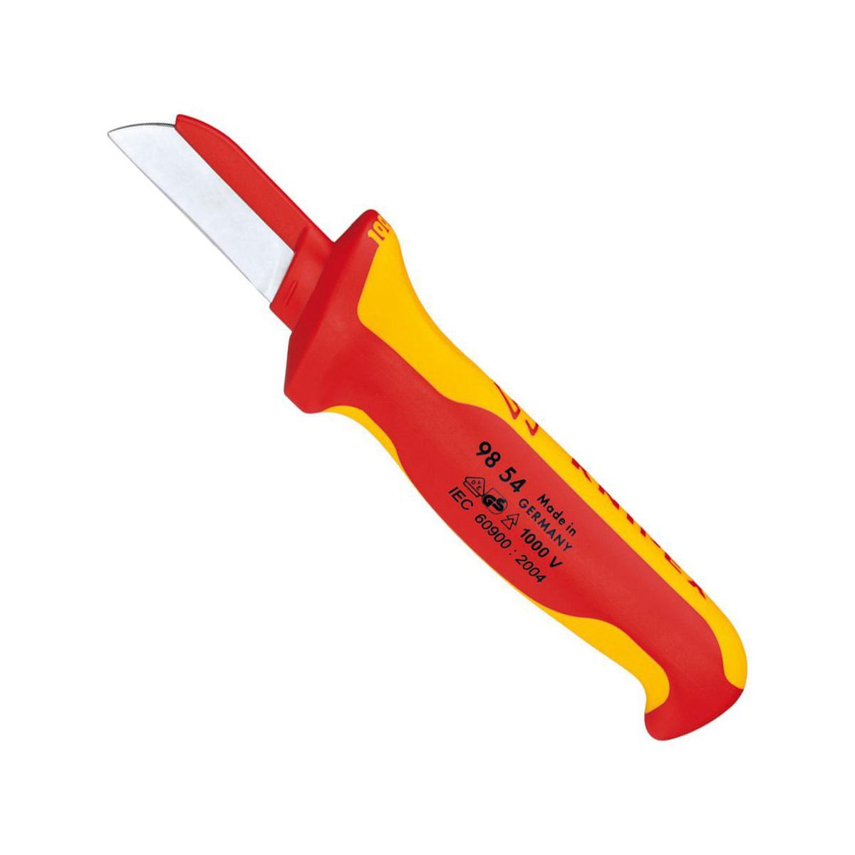 Knipex 1000V Cable Stripping Knife 180mm - 9854 Car Wiring Adapter