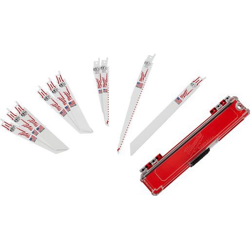 Milwaukee SAWZALL Thin Kerf 10-Piece Kit - 49222211 Tool