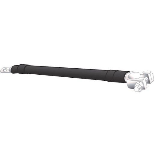 OEX 00 B&S Battery Lead, Post to Stud, Length - 1,060mm, Stud Hole - 12mm - ACX1