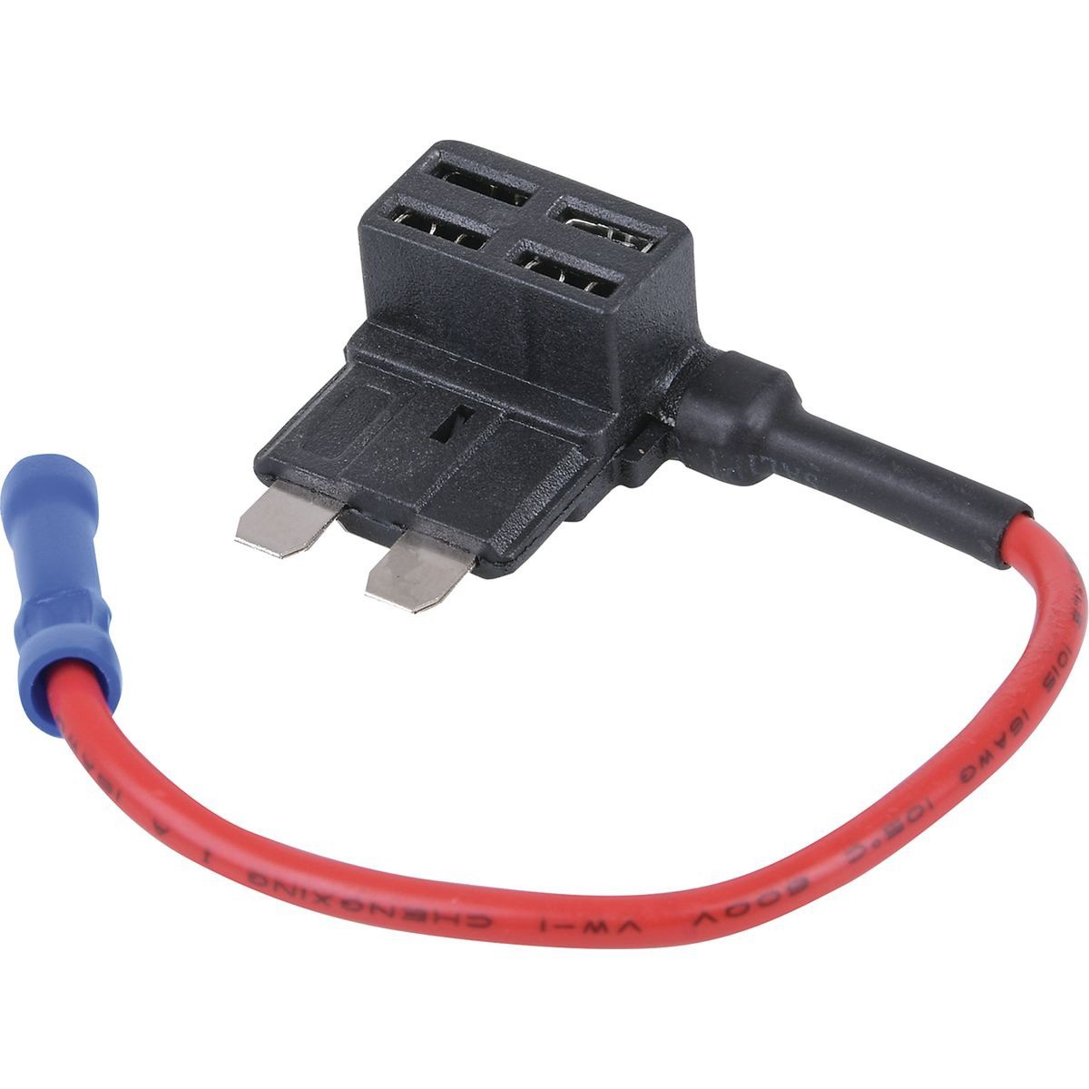 OEX Standard Blade In-line Fuse Tap, 10A, 2 Way - Single Blister - ACX05210BL