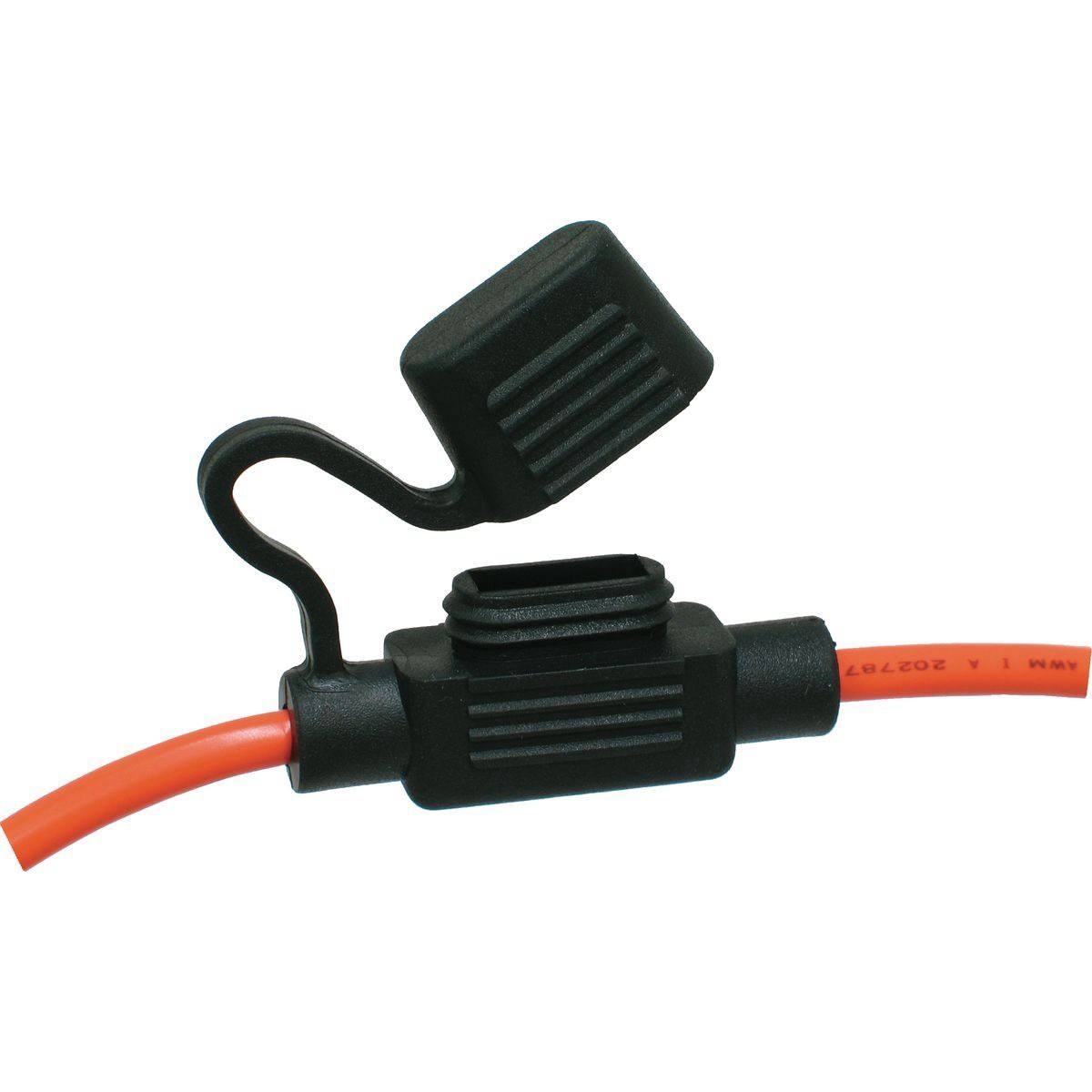 OEX Mini Blade In Line Fuse Holder, Black, 1 Way, Single Pack - ACX1712BL Auto