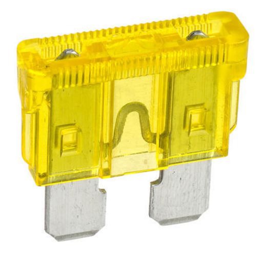 Narva Standard Blade Fuse 20A 50 Pce - 52820 Car Wiring Adapter Auto Part