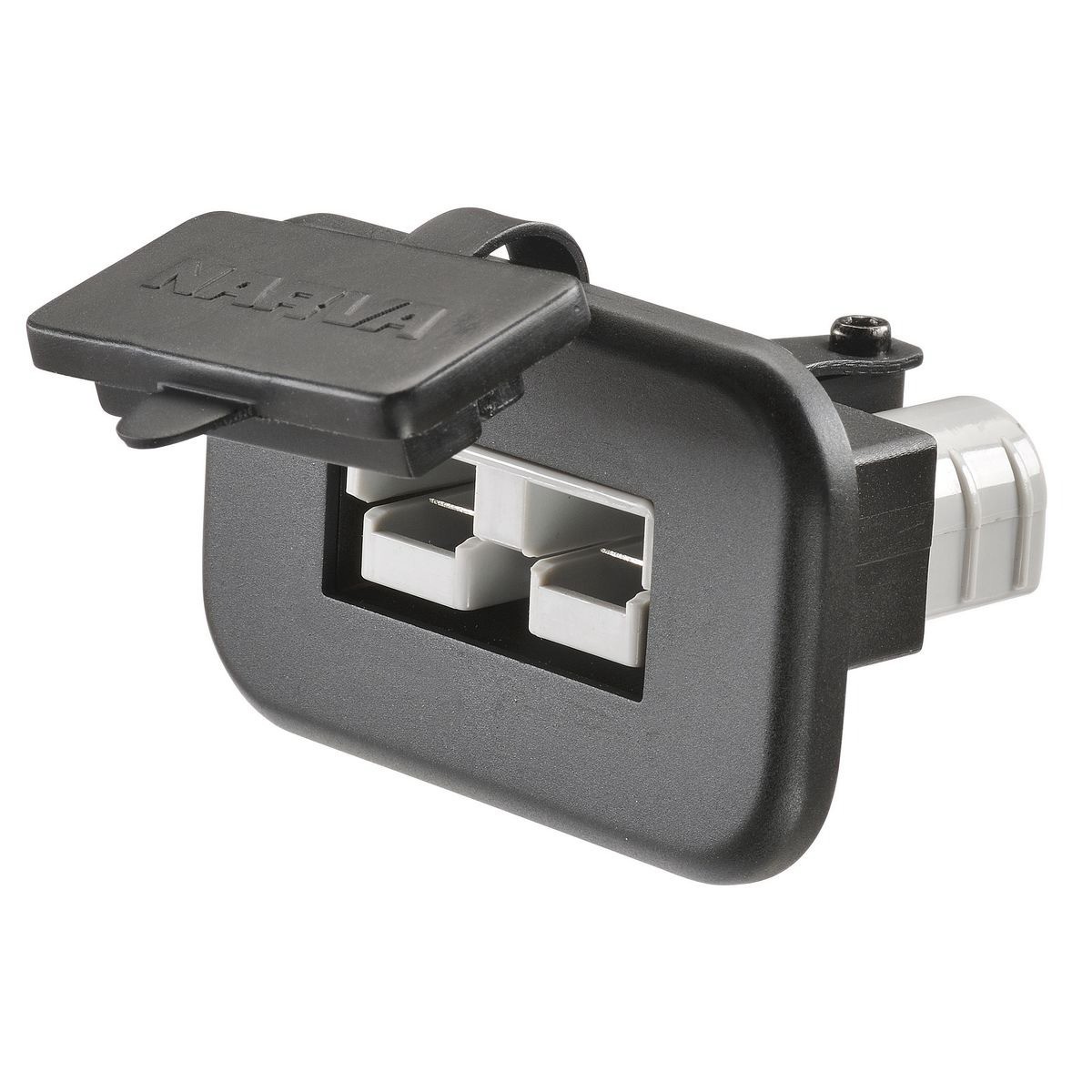 Narva HDRV Flush Mount 50A Connector with Covers - 81110BL Car Wiring Adapter