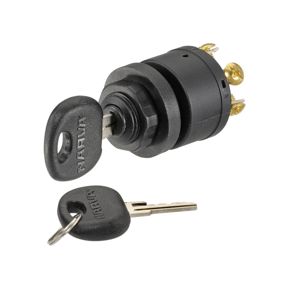 Narva 3 Position Ignition Switch With Push For Choke Function (Contacts Rated 5A