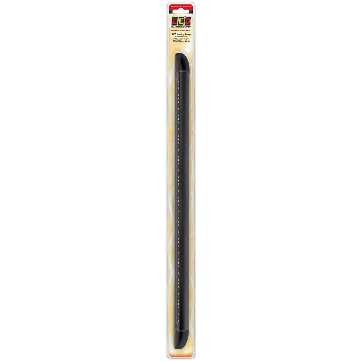 LEDAUT 12V Awning Lamp Black 20cm Cable Blister Pack - 23450BLK Car Wiring