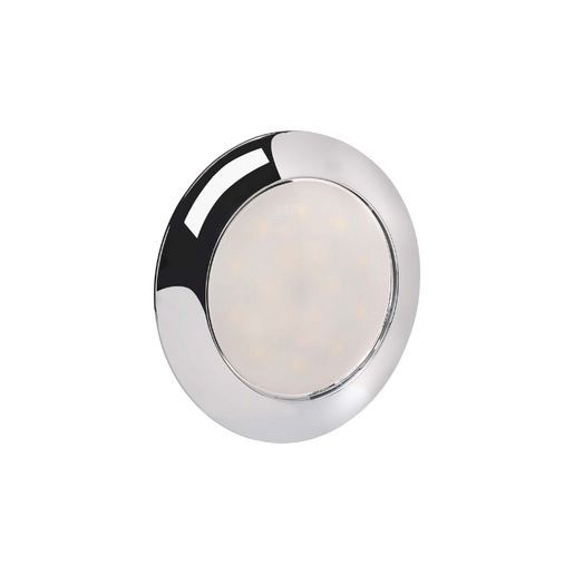 Narva LED Interior Lamp 12V 75mm Chrome - 87500C-12 Car Interior Auto Part