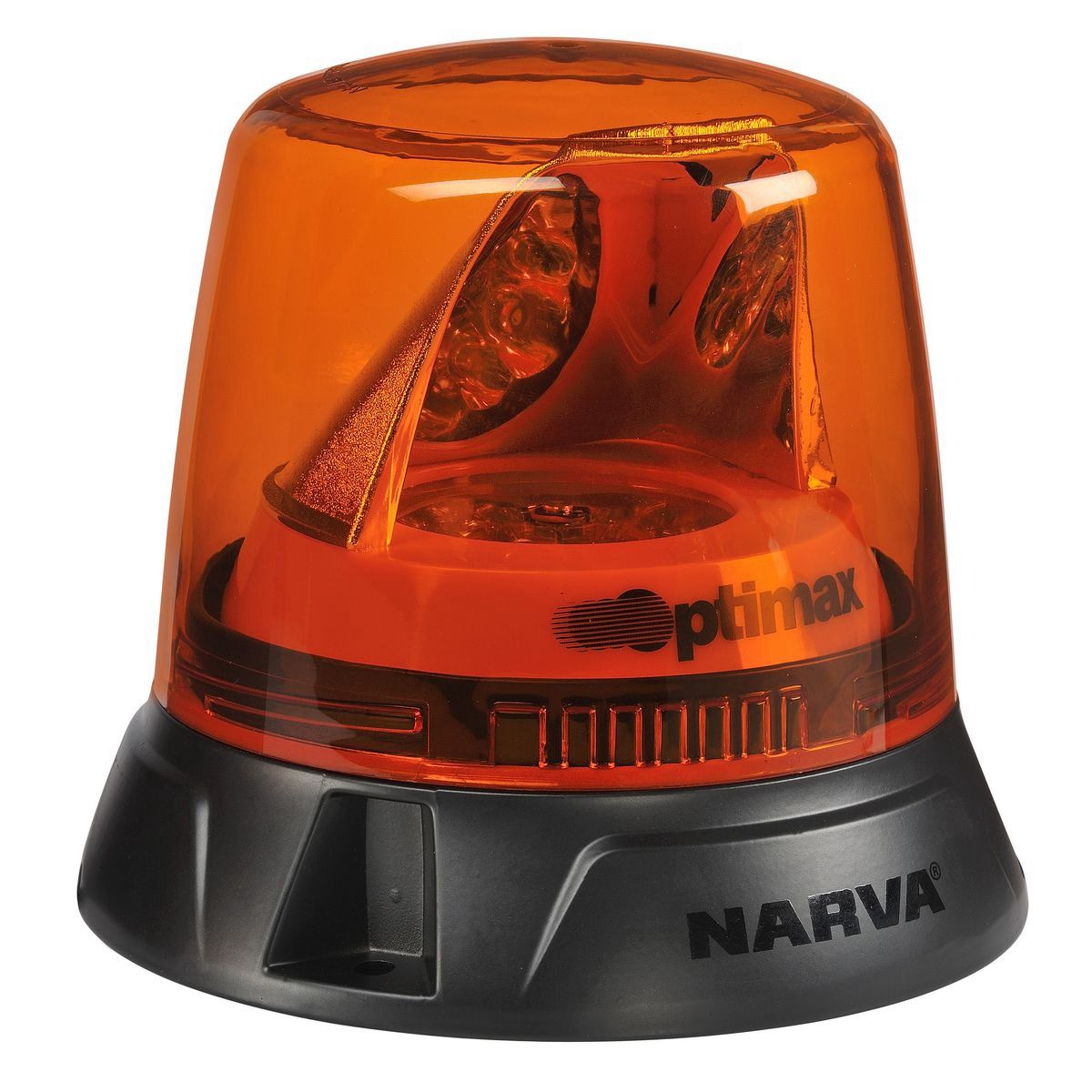Narva 12/24V Amber LED Optimax Beacon - Flange Base - 85660A Auto Part