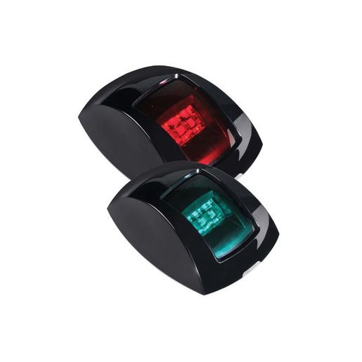 Narva Marine 9-33V LED Port & Starboard Lamps with Coloured Lenses - 99014BL