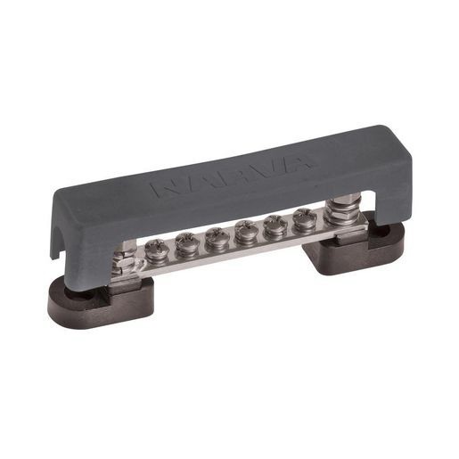 Narva Marine Bus Bar 6 x M4 Studs - 56284BL Auto Part