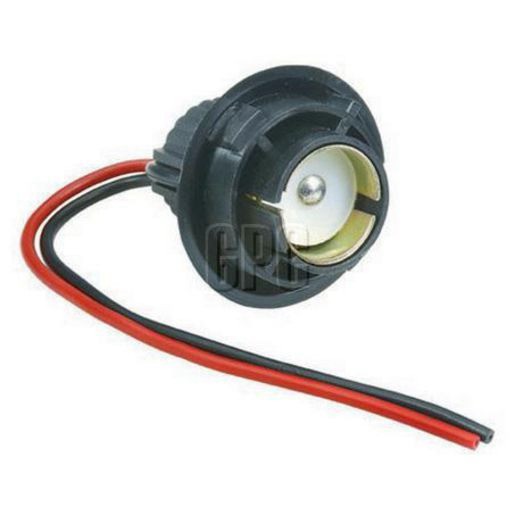 Narva Globe Holder BA15s Twist Lock Pre Wired - 1 Pack - 49826BL Car Lighting