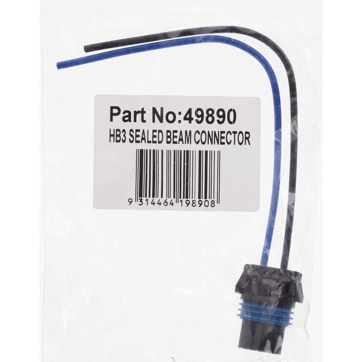 Narva Sealed Beam Connector HB3 - 49890 Car Wiring Adapter Auto Part
